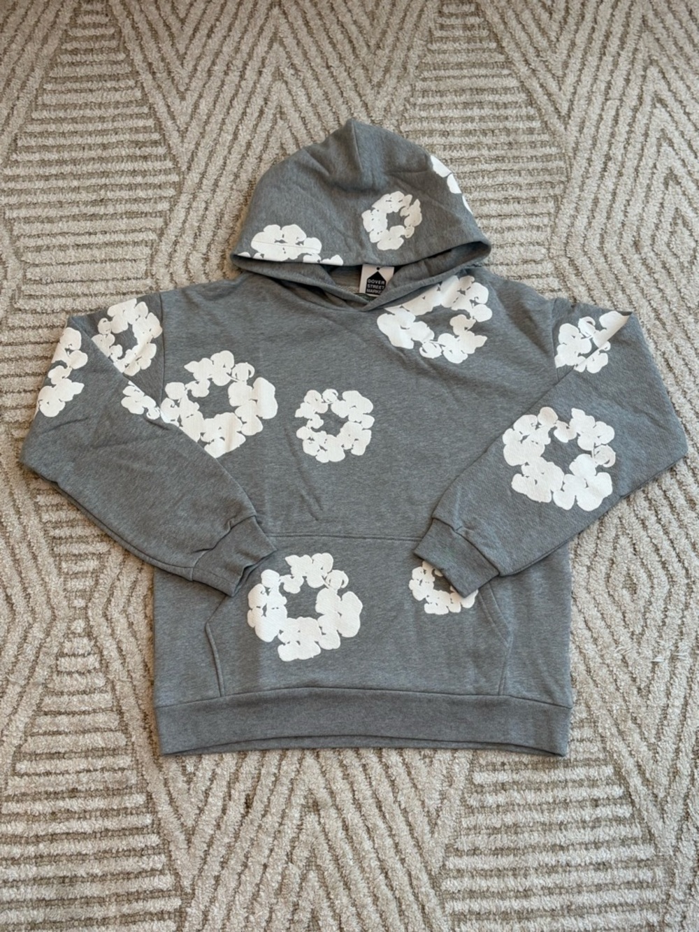 Grey Denim Tears Hoodie